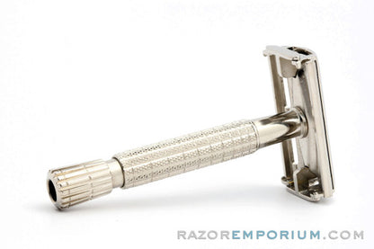 1950s Gillette Flare Tip Rocket Super Speed Safety Razor | Factory Nickel Revamp| Made in England