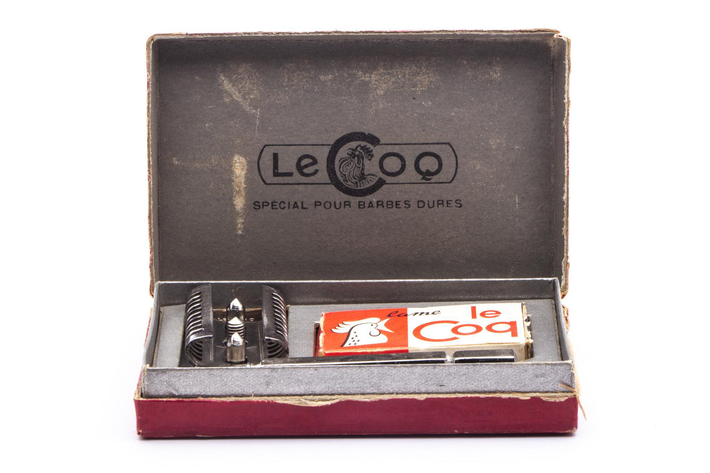 LeCoq Cagehead Safety Razor Set | Made in France