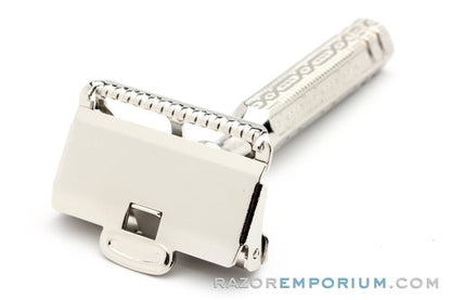 1960's Treet with Gem Chain Handle Style SE Safety Razor | Nickel Revamp
