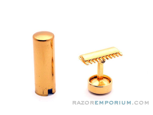 Gold Miniature Safety razor