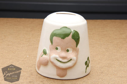 Bell-shaped Green Hair Man - Porcelain Blade Safe