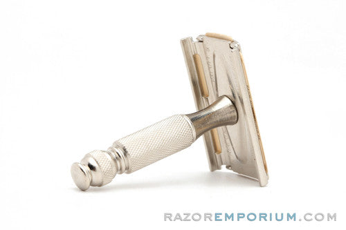 1965 Gillette Travel Tech Double Edge Safety Razor - K3 NOS