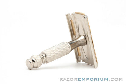 1965 Gillette Travel Tech Double Edge Safety Razor - K3 NOS