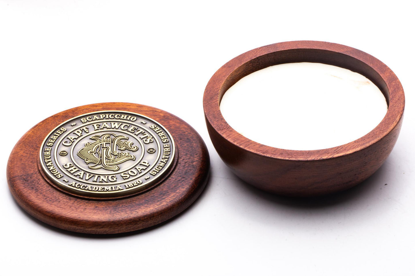 Captain Fawcett's | Scapicchio Fig, Olive & Bay Rum Shaving Soap