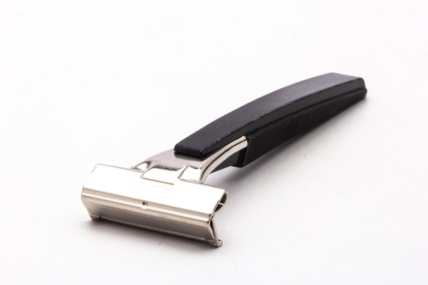 1960's Schick Black Handle Single Edge Injector Safety Razor | Original Condition