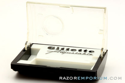 1950's Gillette Fatboy Adjustable Original Black Styrene Case