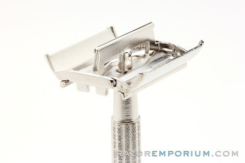 1956 B3 Gillette  Flair Tip Super Speed Safety Razor Marca Regs. Made in Mexico | Rhodium Revamp