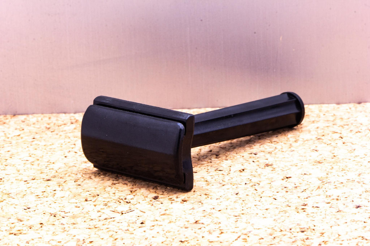 National Three Piece DE Safety Razor | Black Bakelite