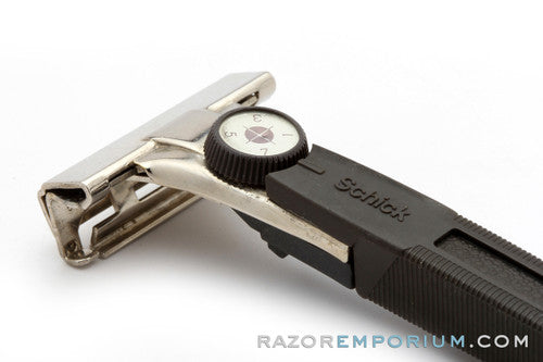 1960's Schick Adjustable Single Edge Injector Safety Razor - Excellent