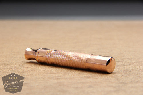 Gillette 1930's NEW Handle * Rose Gold REVAMPED