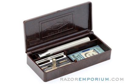 1940's Gillette British Thin Handle Tech Varient Set