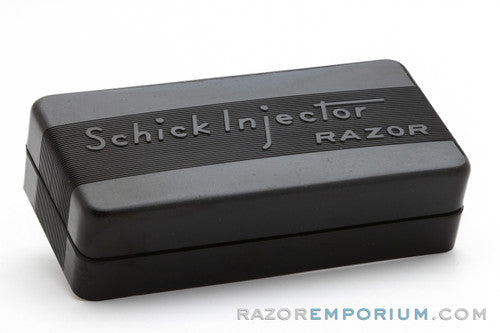 1940's Schick Single Edge Injector Bakelite Handle Set Case & Key