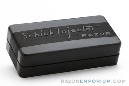 1940's Schick Single Edge Injector Bakelite Handle Set Case & Key