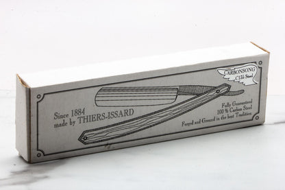 6/8 Restored Thiers Issard Loup Belier Carbon Horn Straight Razor