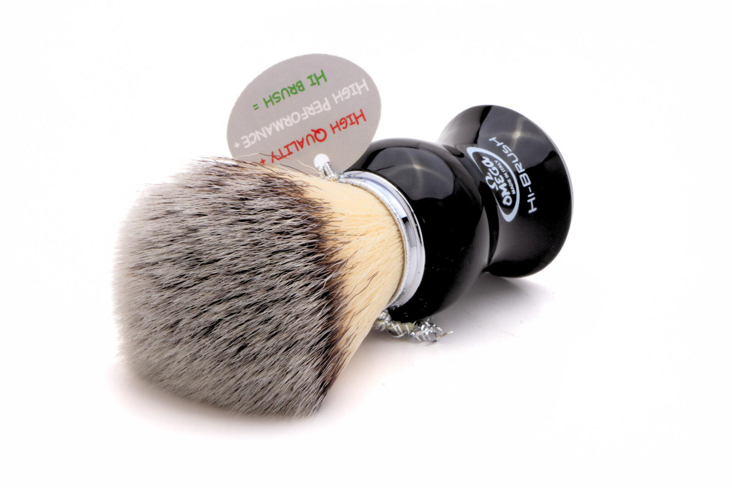 Omega 146206 HI-BRUSH Synthetic Shaving Brush