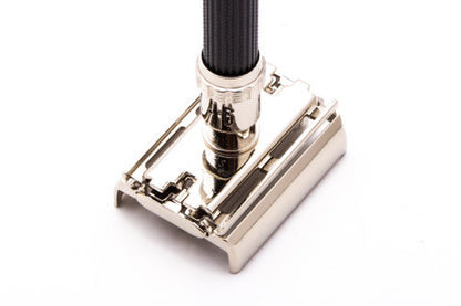 1970 P1 Gillette Super Adjustable 84 DE Safety Razor  | Factory Nickel Revamp