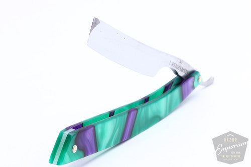 6/8" L. Herder & Son Friday Straight Razor | Custom Scales