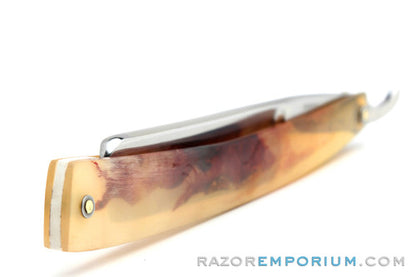 5/8" Robeson ShurEdge Hollow Ground Straight Razor | USA