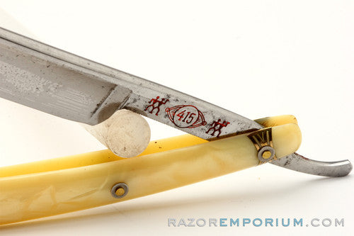 9/16" J.A. Henckels Twin Works #415 Hollow Ground Straight Razor | Solingen, Germany