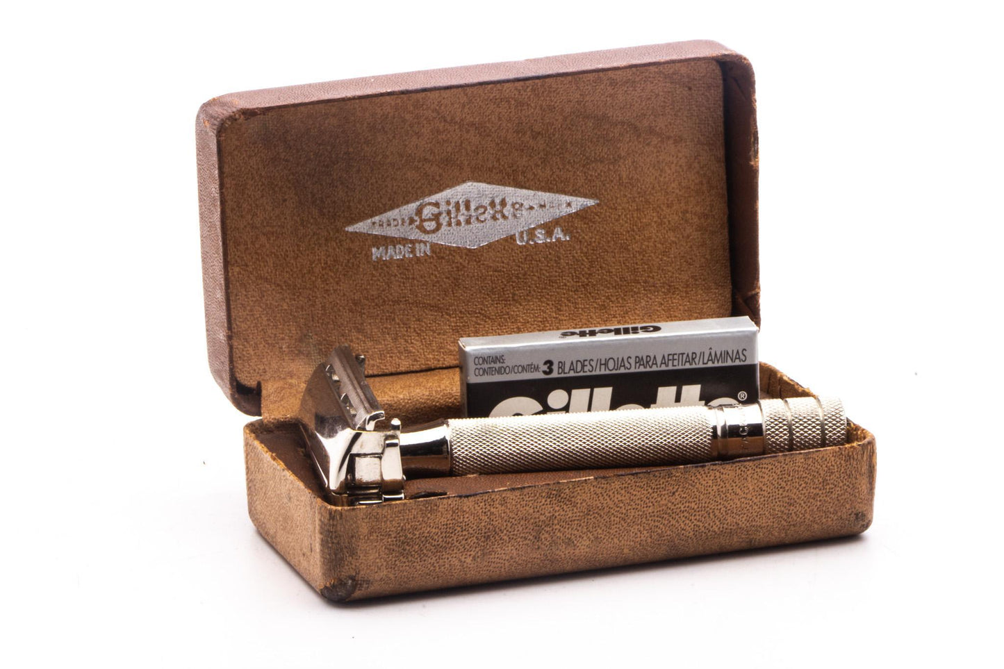1941 Gillette Ranger Tech TTO Safety Razor With Original Case | Original Condition