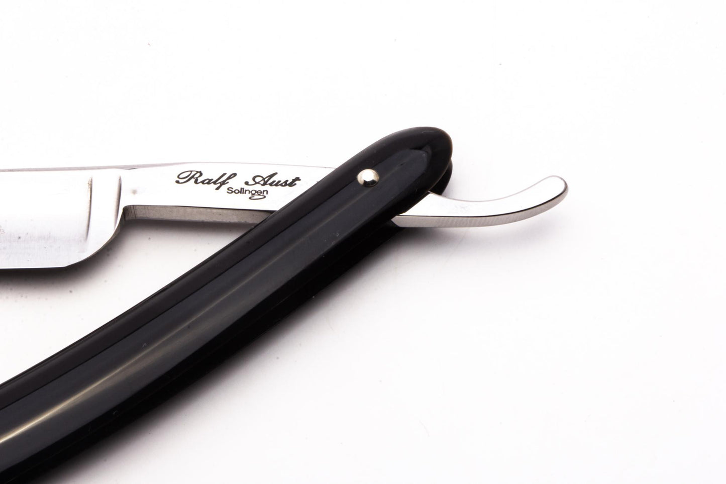 5/8" Ralf Aust Spanish Tip Hollow Ground Straight Razor | Acrylic Scales