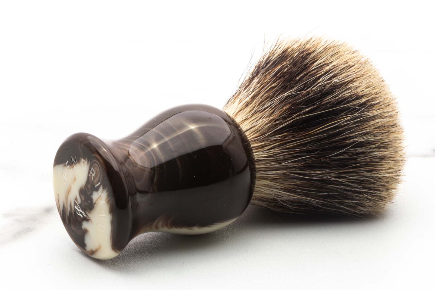 Fendrihan Cream & Brown Badger Brush | Pre-Owned