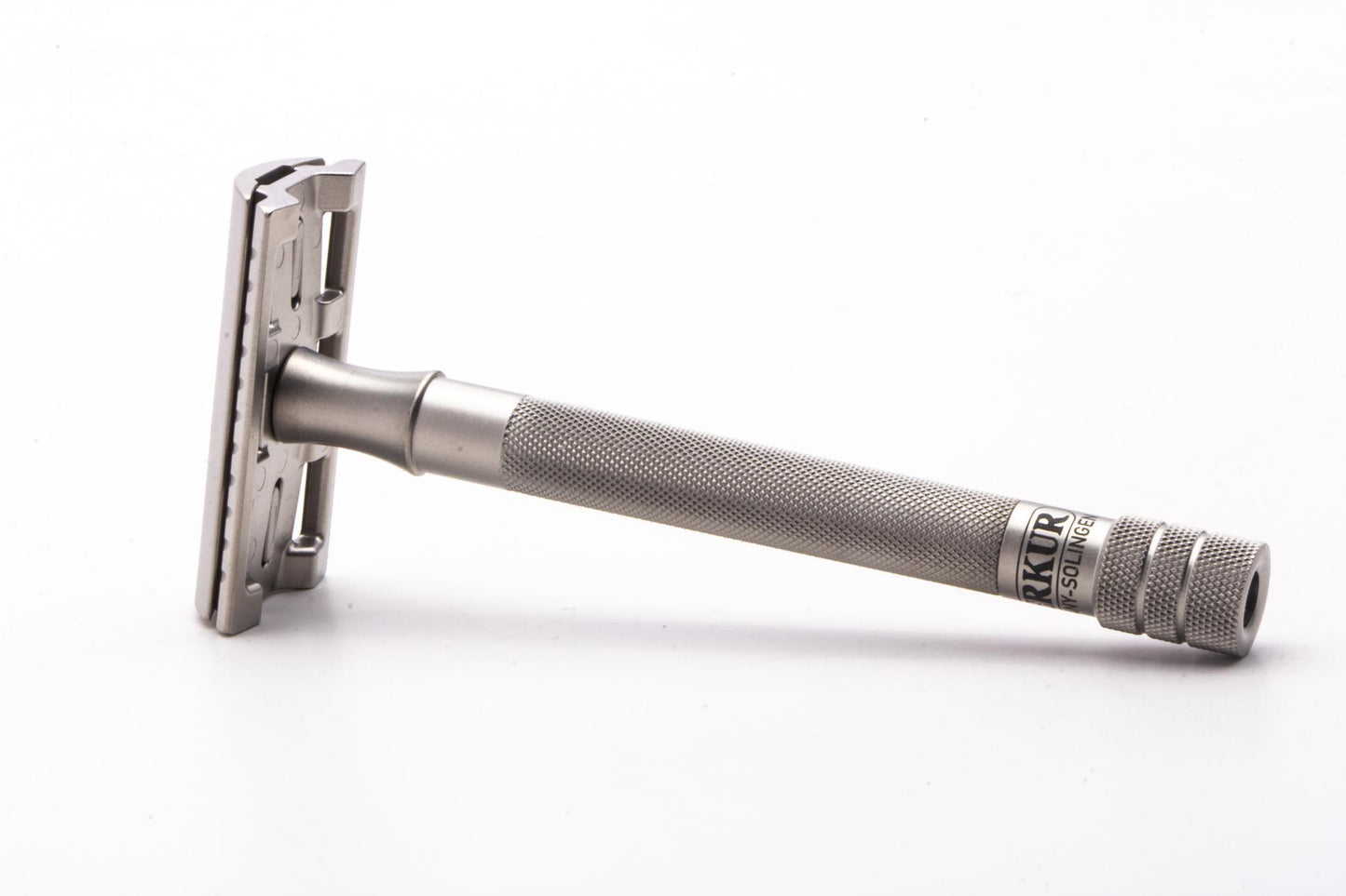 Merkur | 23 INOX Long Handle Double Edge Safety Razor in Satin Stainless Steel