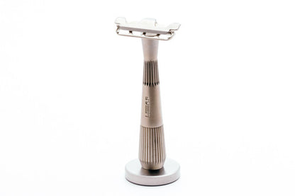 The Twig Razor Stand LEAF | Silver