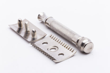 1917 Gillette Ball End Old Type "US Service Set" Double Edge Safety Razor Set | Original Condition