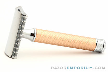 MÜHLE Rose Gold Chrome Double Edge Safety Razor