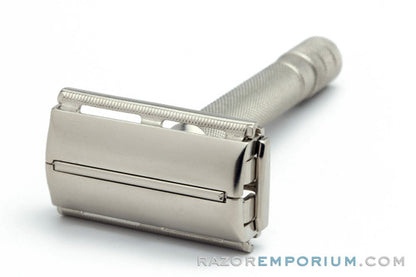 1951 Gillette Super Speed (DE) Safety Razor W2 | Factory Nickel