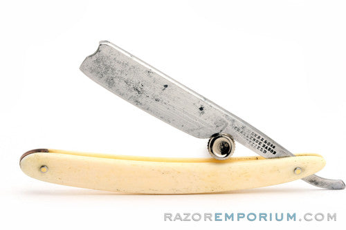 13/16" B.J. Eyre & Co Challenge Wedge Straight Razor | Sheffield, England