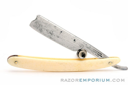 13/16" B.J. Eyre & Co Challenge Wedge Straight Razor | Sheffield, England