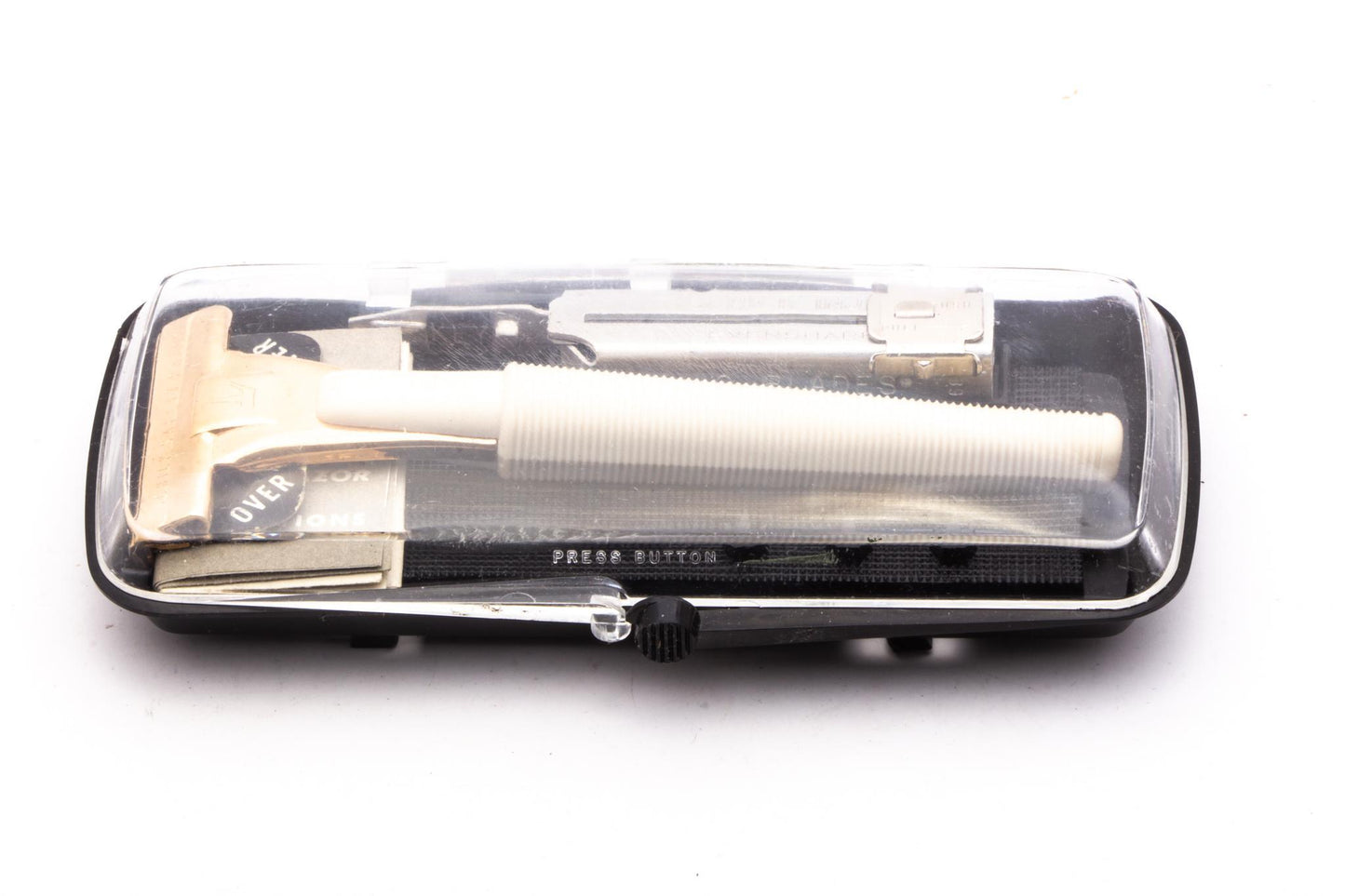 1950's Eversharp Schick Injector Safety Razor Set With Original Case & Instructions | Original Condition
