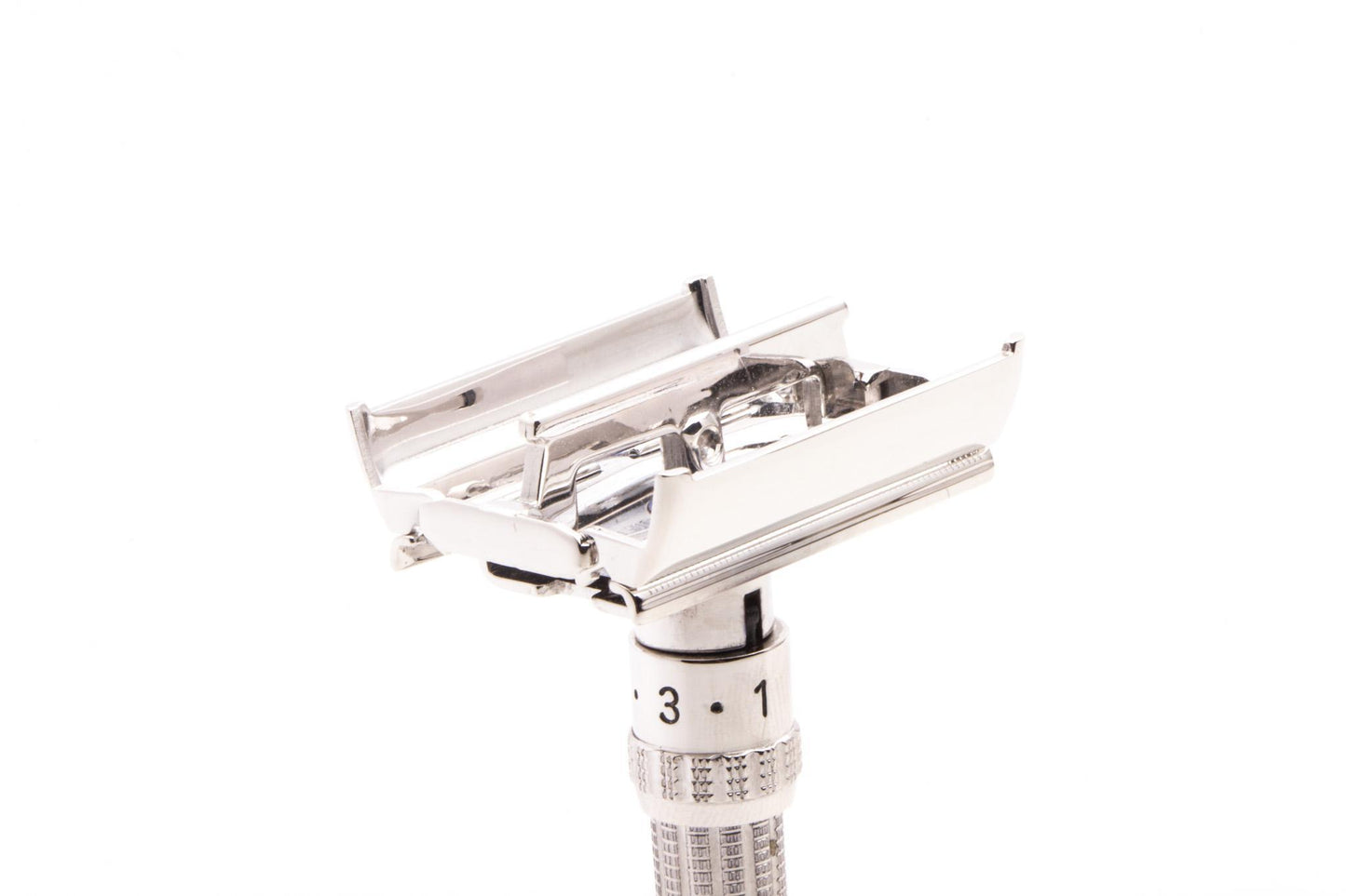 1964 J3 Gillette Slim Adjustable TTO Double Edge Safety Razor  | Rhodium Revamp