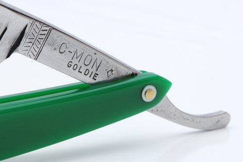 5/8" C-Mon Goldie Hollow Ground Custom Scales | Ellicottville, NY
