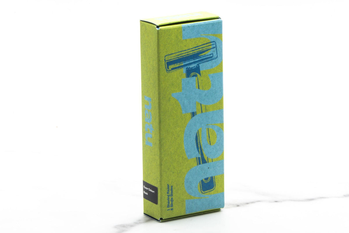 NATU | Black Pivoting Head Single Edge Safety Razor