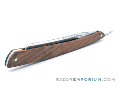 5/8" John Williams "Damascus Steel" Straight Razor w/ Cocobello Wood | Sheffield