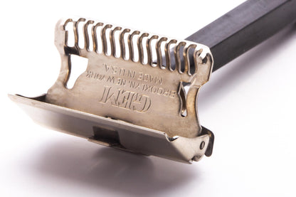 1930s Gem Junior Single Edge Safety Razor w/ Black Handle | Factory Nickel Revamp