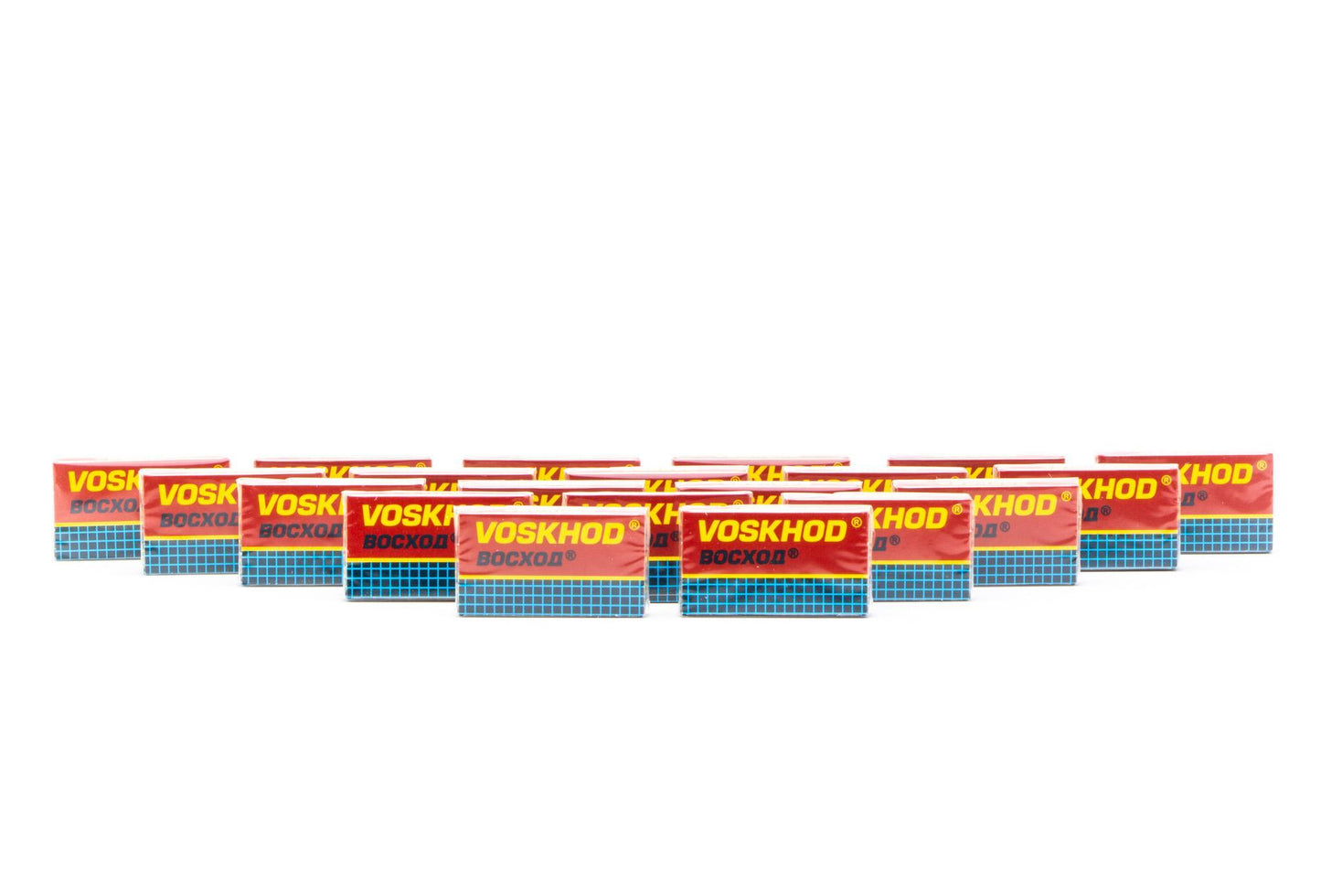 Voskhod Teflon Coated Double Edge (DE) Blades