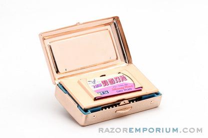 1990's Chinese Travel Double Edge Safety Razor Set