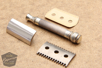 Gillette 1910's Ball End Old Type DE Safety Razor