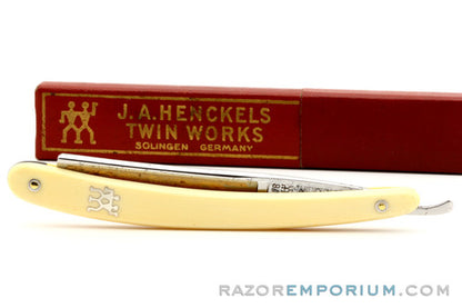 9/16" J.A. Henckels #78 Straight Razor w/ Case | Solingen, Germany