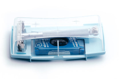1963 Gillette Blue Star I3 Lady Gillette Double Edge Safety Razor