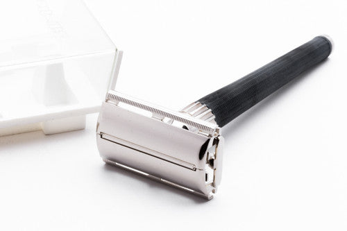1974 Gillette Super Slim Twist DE Safety Razor Set