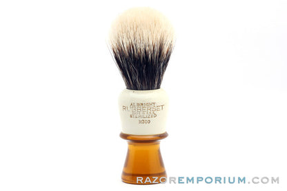 Albright Rubberset Revamped Pure Badger Shaving Brush