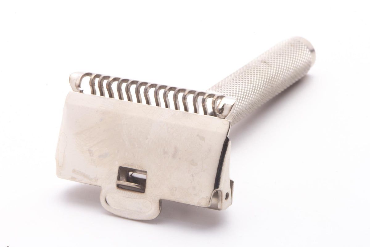 1920s Electric Razor 1920's Gem Single Edge Demaskeene Safety Razor | Factory Nickel Revamp ...