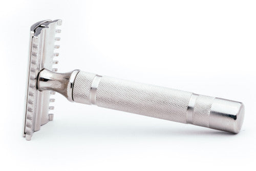 1930s Gillette NEW Short Comb  Safety Razor | Factory Nickel Revamp
