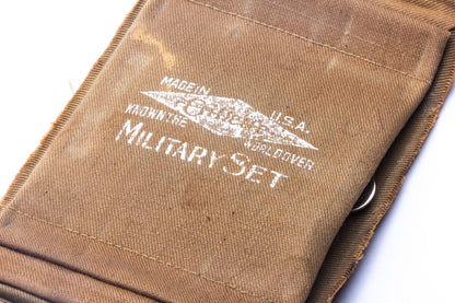 1921 Gillette Old Type Military Bulldog Double Edge Safety Razor Set | Original Condition
