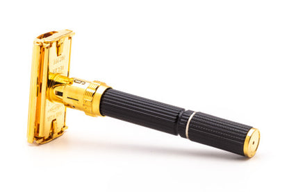 1971 R3 Gillette Super Adjustable 84mm Double Edge Safety Razor | 24k Gold Revamp